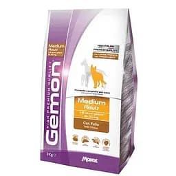 Сухий корм Gemon Dog Medium Adult курка з рисом для дорослих собак середніх порід 15 кг