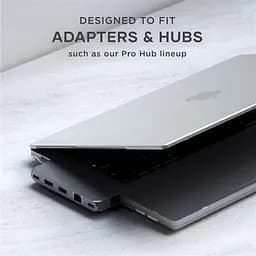 Чохол-накладка Clear Shell для Apple MacBook Pro 16.2 (A2485/A2780/A2991/A3403/A3186) Прозорий - мініатюра 3