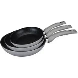 Набір сковорідок 3шт Royalty Line RL-FM3M-SILVER