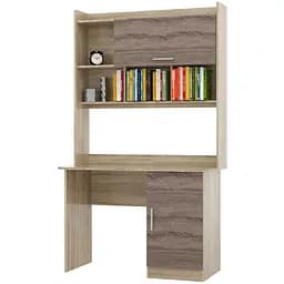 Стіл для учня з надбудовою Еверест Школяр-5 сонома/трюфель (EVR-2168)