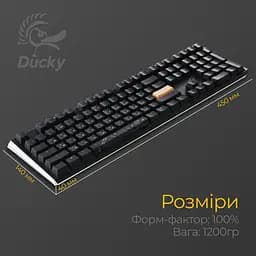 Клавіатура Ducky One 3 Cherry MX Red RGB Black DKON2108ST-RUAPXCLAWSC1 UA [126067] - мініатюра 7