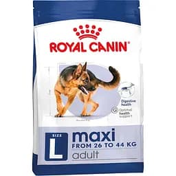 Сухой корм Royal Canin Maxi Adult для взрослых собак крупных пород с мясом птицы и кукурузой 15 кг