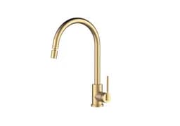 Смеситель для кухни поворотный аэратор золотой Nett EG-22 Золотой