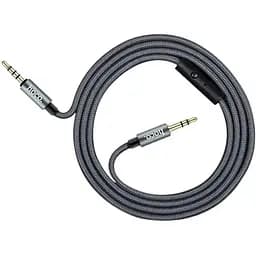 Кабель Hoco AUX Noble with mic UPA04 1 м