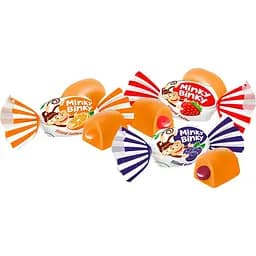 Уцінка. Цукерки ірис Roshen Minky Binky з желейною начинкою 1 кг  - мініатюра 3