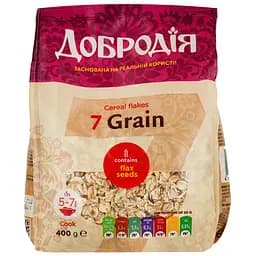 Пластівці Добродія 7 злаків, 400 г (223066)
