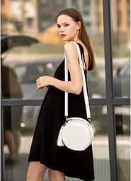 Сумка кроссбоди Sambag Bale MZN белый 20 х 20 х 10 см (52200008)