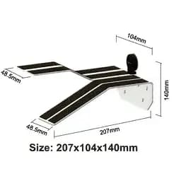 Рампа і острів для черепахи Repti-Zoo S 20x10x14см (TB05S) - мініатюра 12