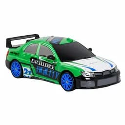 Радіокерована Машина SC 24A 11, Акумулятор 3.7V, Підсвічування фар, Змінні колеса, Дорожні конуси, Зелена