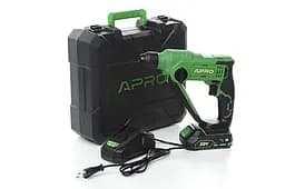 Перфоратор Apro 20CH SDS+ 1,5Дж 2А 1 АКБ в кейсе (895442)