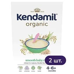 Безмолочна каша Kendamil Organic Рисова 240 г (2 шт. х 120 г)