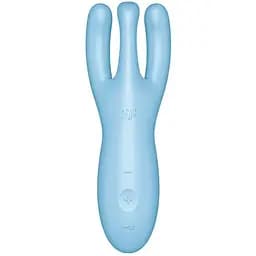 Клиторальный смарт вибратор Satisfyer Threesome 4 Blue