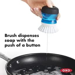 Щітка OXO для миття посуду з дозатором миючого засобу (1312280) - мініатюра 6