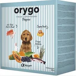 Напіввологий корм ORYGO Puppies для цуценят всіх порід (з лососем та бататом) 3,6 кг