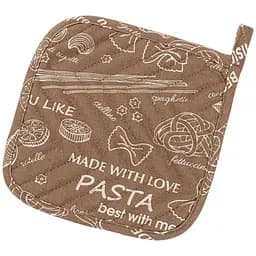 Прихватка Home Line Паста 20x20 см світло-коричневий (183950)