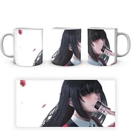 Кухоль GeekLand Шалений азарт Kakegurui Юмеко Джабамі KI.02.20 330 мл білий - мініатюра 4