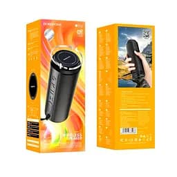 Бездротовий Bluetooth динамік Borofone BR22, 2x5W, 1200mAh, дистанція до 10m, Black, Box - мініатюра 3