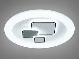 Світильник стельовий LED Diasha 8993-330, 50W, 2750 лм, 33 см, білий акрил, метал, сучасний стиль для дому - мініатюра 2