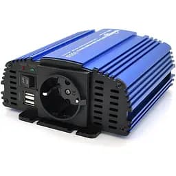 Інвертор напруги Tommatech MS-300, 12V/220V, 300W з апроксимованою синусоїдою, 1Shuko, USB, клемні дроти, АЗУ+ затискачі, Q15