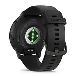 Смарт-годинник Garmin Venu 3 з сланцевим сталевим безелем та силіконовим чорним ремінцем - мініатюра 2