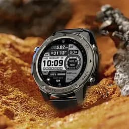 Розумний годинник Lemfo DM56 з вбудованим GPS (Чорний) - мініатюра 5