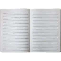 Книга записна Buromax Tweed в лінійку 195х125 мм сіра 96 аркушів (BM.291263-09) - мініатюра 4