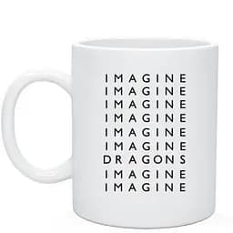 Кухоль GeekLand Imagine Dragons 330 мл сірий