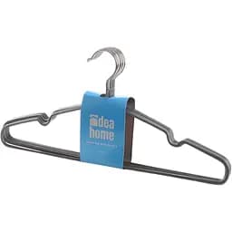 Вішалка для одягу Idea Home 40.5×21×0.3 см 8 шт. світло-сіра (7043034)