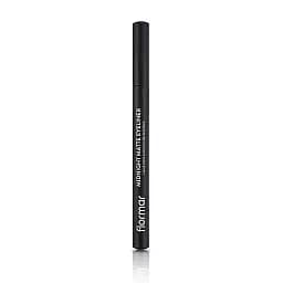 Подводка-фломастер для глаз Flormar Midnight Matte Eyeliner, тон Black (8000019546531)