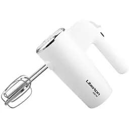 Міксер Liberton LHM-2804, White, 450W, ручний, 6 швидкостей, вінчики, гаки для замісу тіста