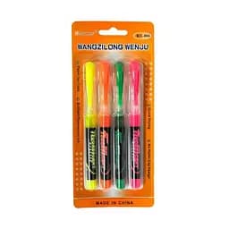 Текстовыделители Bambi 4 цвета 866-4 ширина линии 1-4 мм