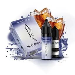 Набір компонентів для самозамісу сольової заправки Aura 30 мл Saint Cola Кола, 0-50 мг (17206)