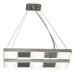 Люстра подвесная Brille галогенная в спальню G9 50W PN (BR-247S/6)