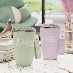 Термокухоль GERM Mocha Series Coca-Cola 400ml Green (GM127B50069) [153233] - мініатюра 3