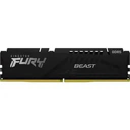 Модуль пам'яті для комп'ютера DDR5 64GB (2x32GB) 5200 MHz Beast Black Kingston Fury (ex.HyperX) (KF552C40BB2K2-64) - мініатюра 2