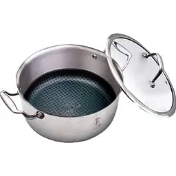 Кастрюля с крышкой Berlinger Haus Eternal Collection, 6,1 л, серая (BH 6562)