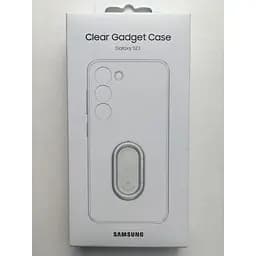 Оригінальний прозорий чохол Samsung для Galaxy S23 (6.1") Clear Gadget Case EF-XS711CTEGRU Crystal - мініатюра 3