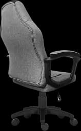 Геймерське дитяче крісло GT Racer сіре із чорним (X-1414 Fabric Gray/Black Suede) - мініатюра 4