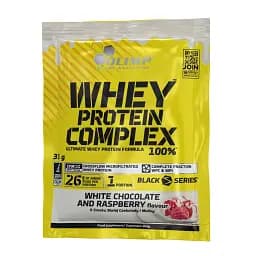 Протеин Olimp Whey Protein Complex 100% белый шоколад и малина 35 г (Ф001475)