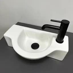 Умивальник VBI Rimella white накладний підвісний VBI-015618, Білий