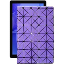 Чохол StatusCASE з екошкіри для планшету Chuwi Hi 10x Фіолетовий ромб