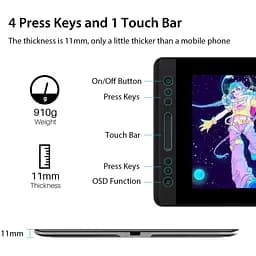 Планшет-монітор Huion Kamvas 13 (GS1331) - мініатюра 6