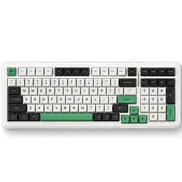 Ігрова бездротова клавиатура Mchose K99 Sky Green зелена