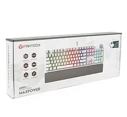 Клавіатура ігрова з підсвіткою Fantech MK-853V2 White Blue Switch MARCOS MECHANICAL Eng/Укр/Рус - мініатюра 4