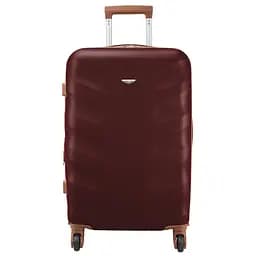 Валіза середня Semi Line 24 дюйми (M) дюйми (M) ABS-Plastic Burgundy (T5708-2) - мініатюра 2