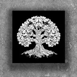 Картина Дерево перемен, проективная, 40x40 см, Сюжет №3, SK-1