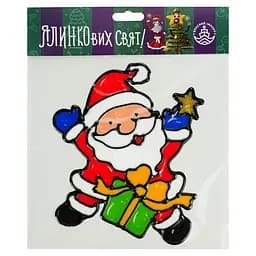 Наклейка на окно Pioneer Санта в ассортименте