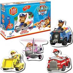 Набір магнітів Magdum Paw Patrol Щенячий патруль Командна робота (ML4034-32)
