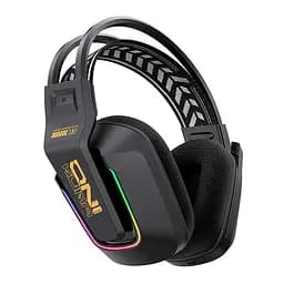 Беспроводные игровые наушники Onikuma GT828 геймерская Bluetooth гарнитура с микрофоном и RGB Black (19119)