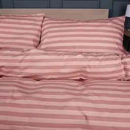 Наволочка MirSon Ranforce Elite Nude stripes 70х70 см (2200011152691) - мініатюра 3